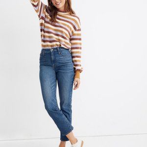 Madewell Classic Straight Jeans in Coldbrook Wash